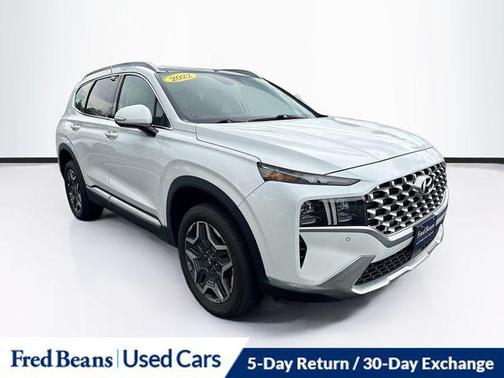Quartz White 2022 Hyundai SANTA FE Limited