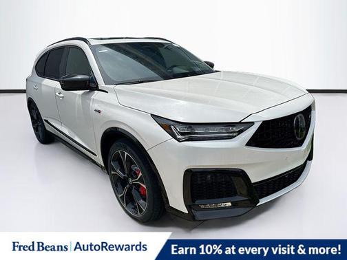 Platinum White Pearl 2026 Acura MDX Type S Advance Package