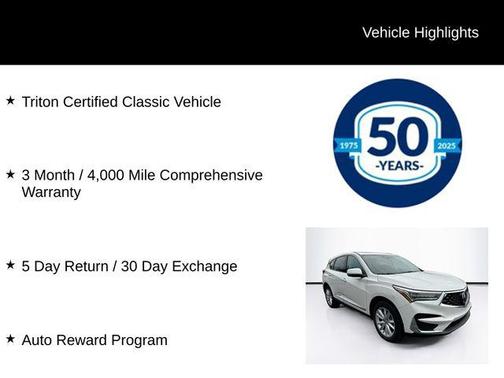 Platinum White Pearl 2021 Acura RDX Base