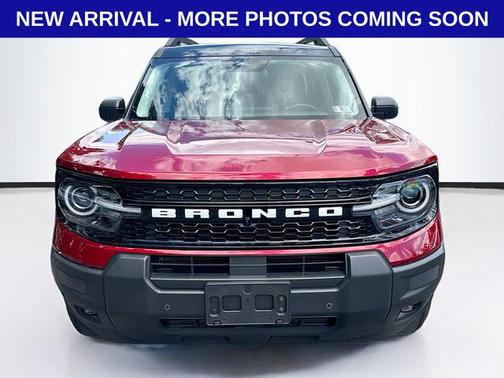 Ruby Red Metallic Tinted Clearcoat 2025 Ford Bronco Sport Outer Banks