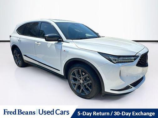 Platinum White Pearl 2022 Acura MDX A-Spec Package