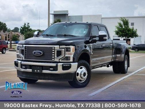 Black 2020 Ford F-350 King Ranch Truck