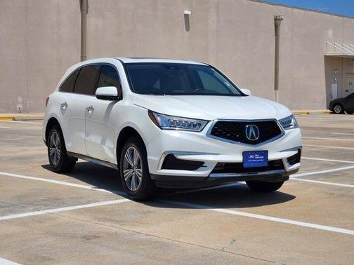 White 2019 Acura MDX 3.5L