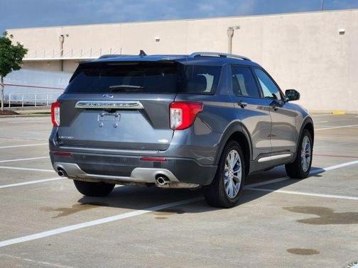 Gray Metallic 2024 Ford Explorer Limited