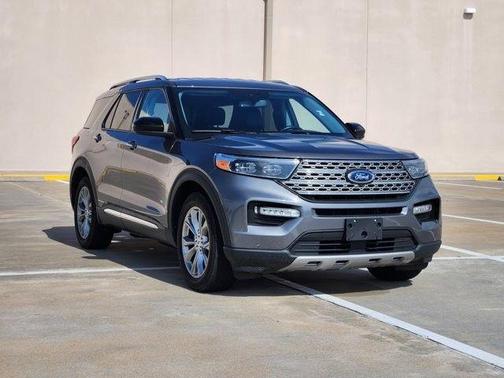 Gray Metallic 2024 Ford Explorer Limited