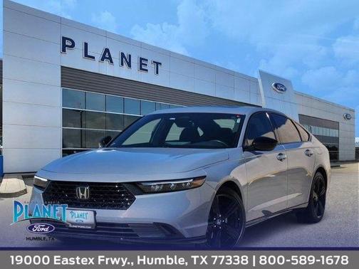 Blue 2025 Honda Accord Hybrid Sport-L