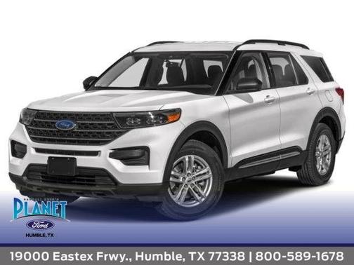 Black Metallic 2023 Ford Explorer XLT