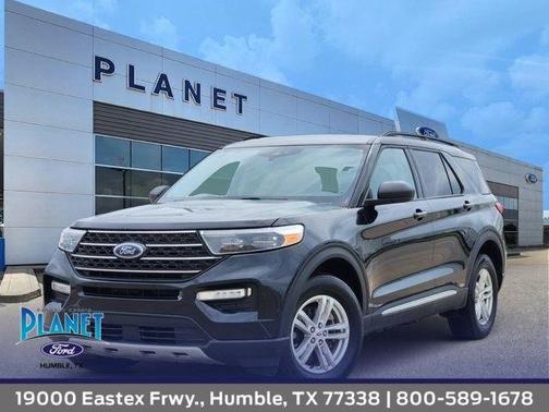 Black Metallic 2023 Ford Explorer XLT
