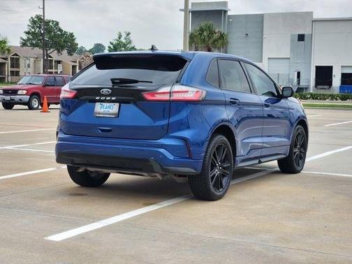 Blue Metallic 2024 Ford Edge ST Line