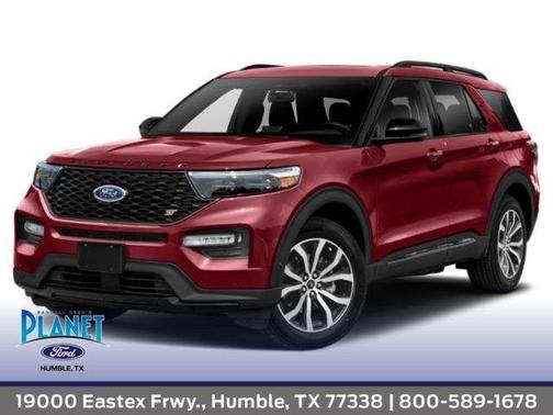 White 2021 Ford Explorer ST
