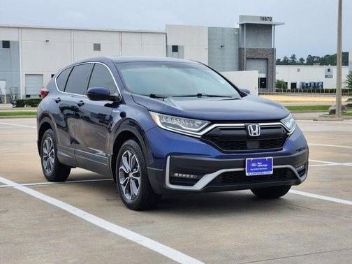 Blue 2022 Honda CR-V Hybrid EX