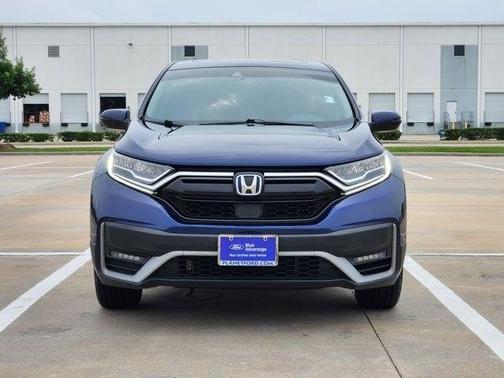 Blue 2022 Honda CR-V Hybrid EX