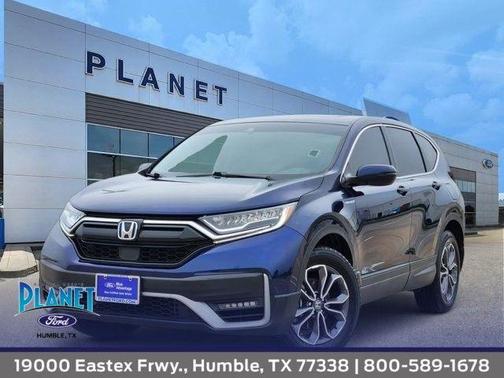 Blue 2022 Honda CR-V Hybrid EX