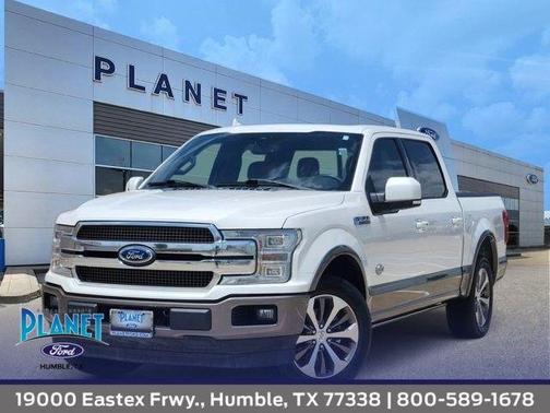 White Platinum 2019 Ford F-150 King Ranch