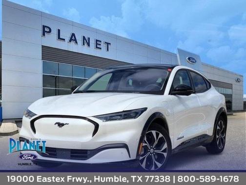 White Metallic 2023 Ford Mustang Mach-E Premium SUV