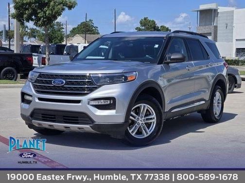 Silver Metallic 2023 Ford Explorer XLT