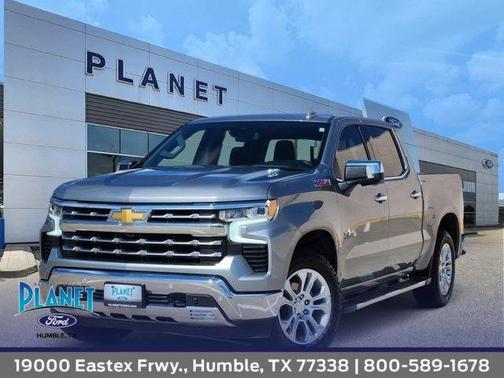 Sterling Gray Metallic 2024 Chevrolet Silverado 1500 LTZ Truck