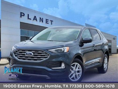 Blue Metallic 2022 Ford Edge SEL