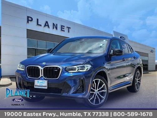 Blue Metallic 2022 BMW X4 M40i