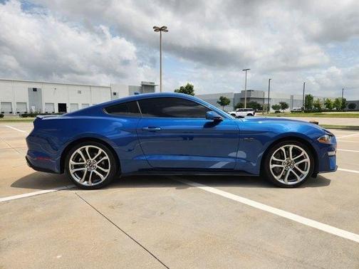 Blue Metallic 2022 Ford Mustang GT Premium