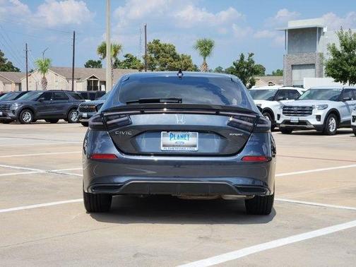 Gray 2025 Honda Civic Sport