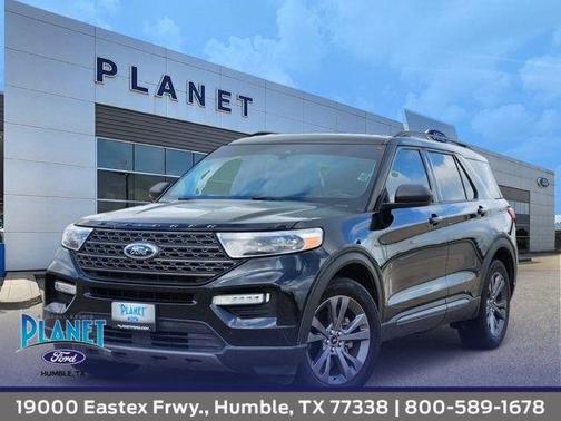 Black Metallic 2021 Ford Explorer XLT