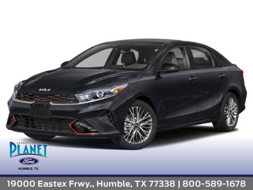 Aurora Black 2023 Kia Forte GT-Line