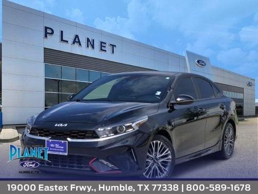 Aurora Black 2023 Kia Forte GT-Line