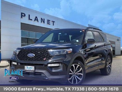 Black 2021 Ford Explorer ST
