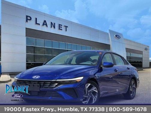 Intense Blue 2025 Hyundai ELANTRA SEL Convenience Sedan