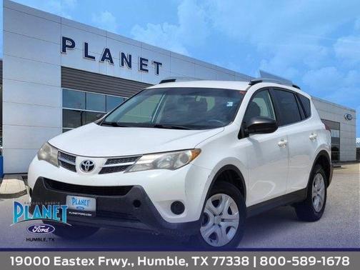 Super White 2015 Toyota RAV4 LE