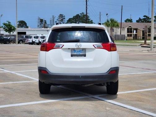 Super White 2015 Toyota RAV4 LE