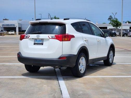 Super White 2015 Toyota RAV4 LE