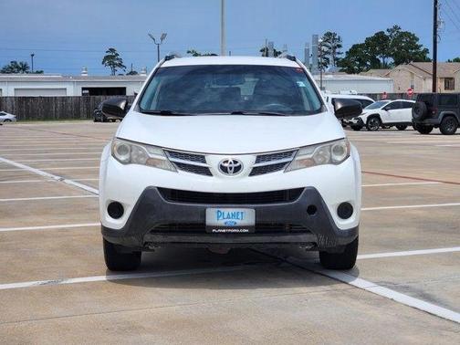 Super White 2015 Toyota RAV4 LE