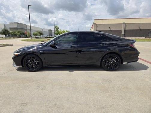 Black 2026 Hyundai ELANTRA N Line