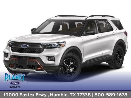 Silver 2021 Ford Explorer Timberline