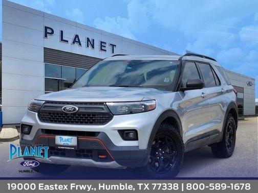 Silver Metallic 2021 Ford Explorer Timberline