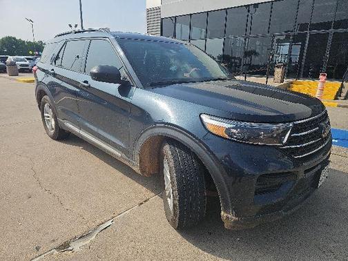 Stone Blue Metallic 2022 Ford Explorer XLT