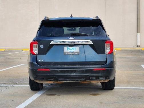Stone Blue Metallic 2022 Ford Explorer XLT