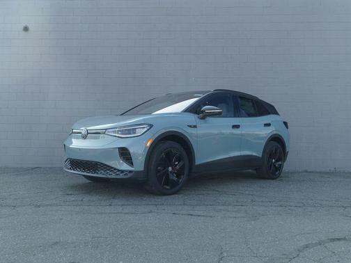 arctic blue metallic with black roof 2026 Volkswagen ID.4 AWD Pro S Plus