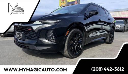 Black 2020 Chevrolet Blazer RS