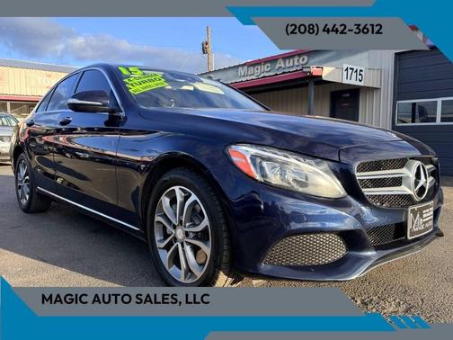 Lunar Blue Metallic 2015 Mercedes-Benz C-Class C 300 4MATIC