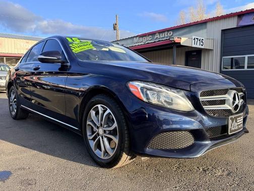 Lunar Blue Metallic 2015 Mercedes-Benz C-Class C 300 4MATIC