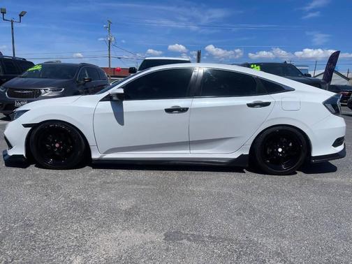 Platinum White Pearl 2020 Honda Civic Sport