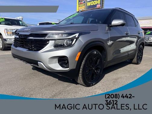 Steel Gray 2024 Kia Seltos S