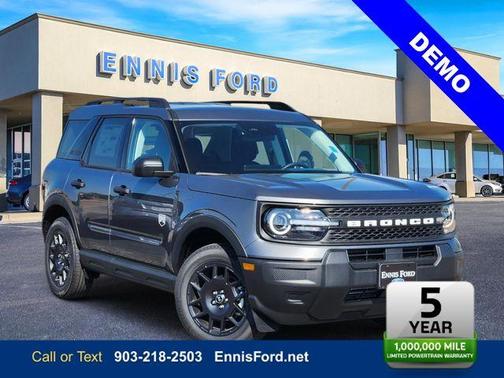 Carbonized Gray Metallic 2026 Ford Bronco Sport Big Bend