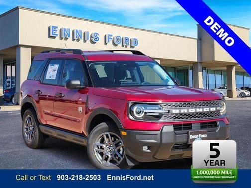 Ruby Red Metallic 2025 Ford Bronco Sport Big Bend