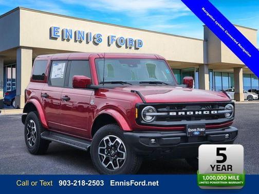 Ruby Red Metallic Tinted Clearcoat 2026 Ford Bronco Outer Banks