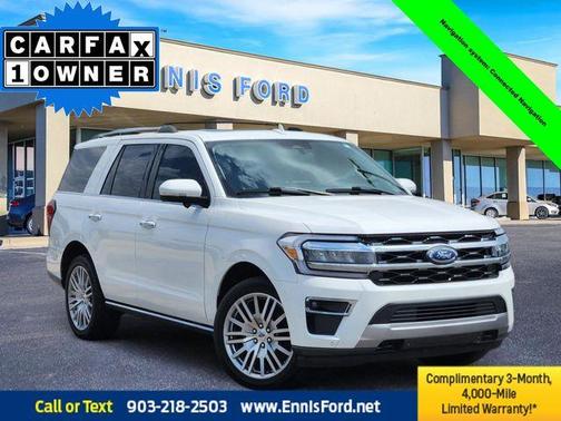 White Metallic 2023 Ford Expedition Limited