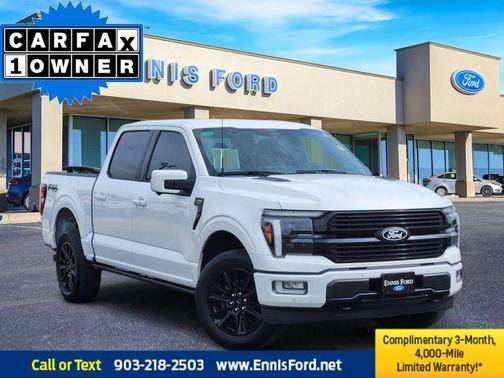 White Metallic 2024 Ford F-150 Platinum